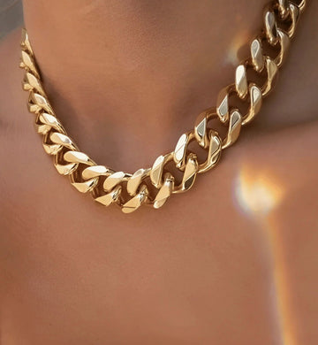 18K Gold Chunky Chain Necklace - MASON CHUNKY CHAIN™